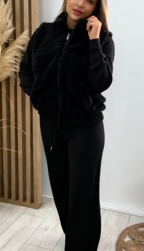 Your New Go-To Winter Outfit – 3-Piece Warm Knit Lounge Set That Keeps You Cozy, Chic & Confident All Day ❄️