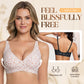💗LAST DAY Special Price £12.99!⚡50K+ SOLD!!💕 Jelly Wireless Womens Comfortable Wireless Bras Push Up Bralettes Seamless Tshirts Bras Deep V Everyday Bras