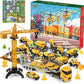 Construction Engineering Vehicle Advent Calendar For Christmas