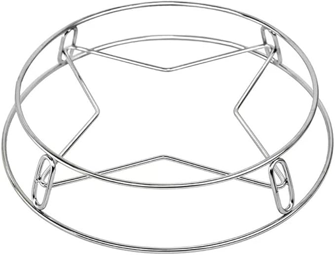 Round stainless steel steamer rack, suitable for cooking