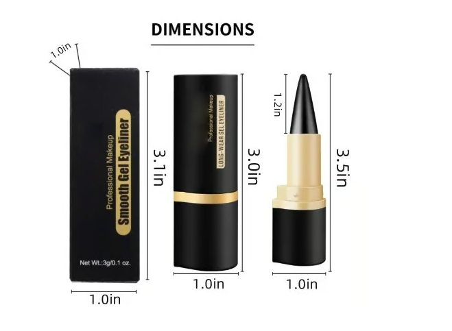 💥🔥Hot Sale Special Price 🔥💥Natural Black Eyeliner Cream
