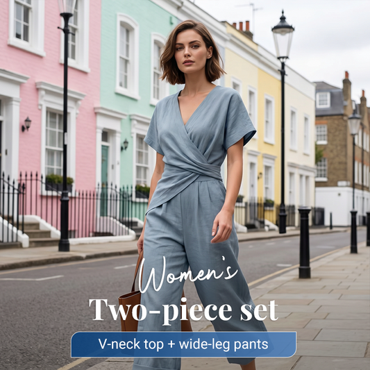 💃 Elegant Solid Color Two-Piece Set - instantly creates a feminine silhouette!