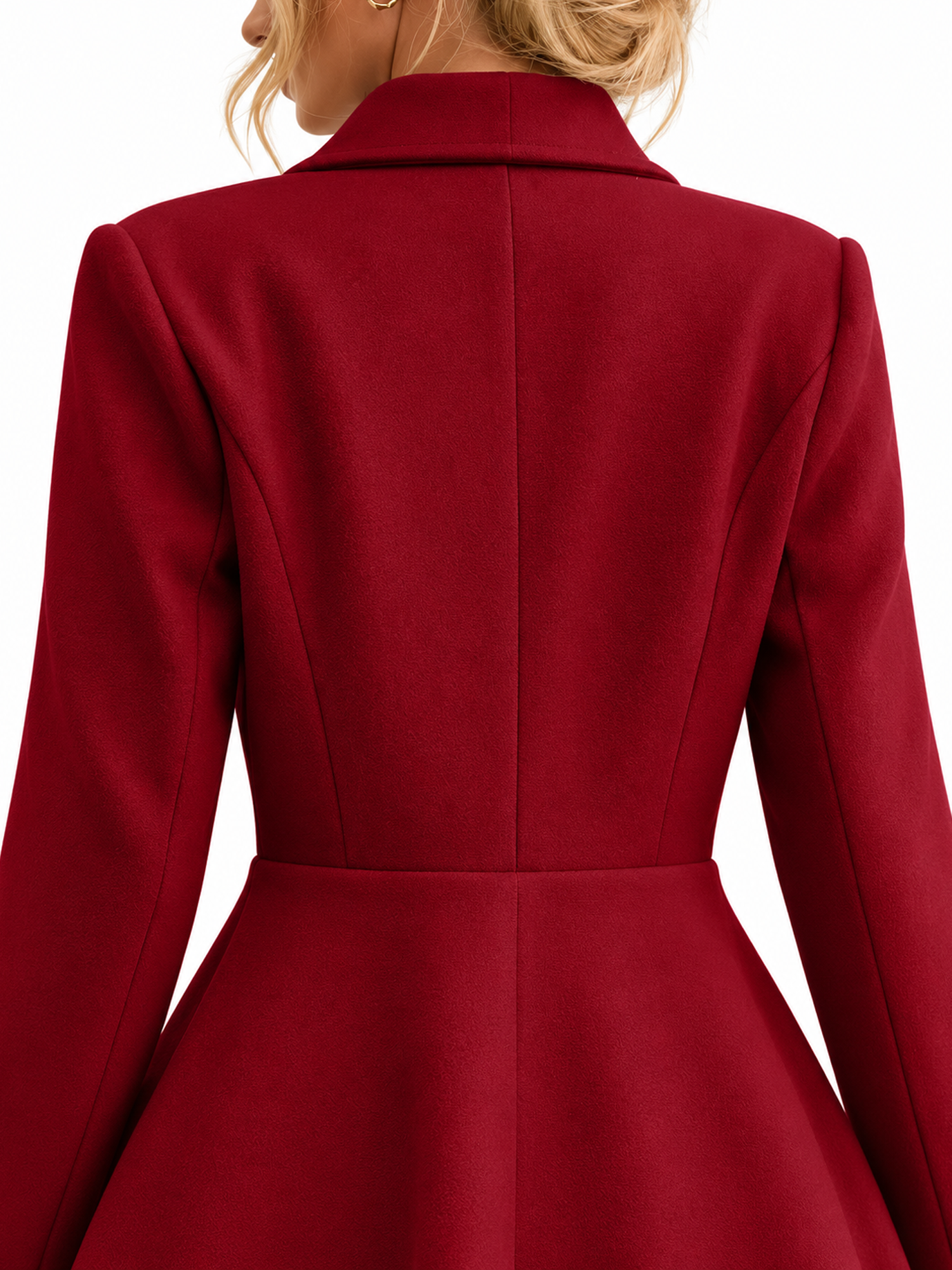⌛Limited-Time Offer-Women's Elegant Slim Fit Lapel Coat
