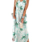 🎉Last Day Promotion 50% OFF💃2025 Summer Boho Print V Neck Maxi Dress with Pockets