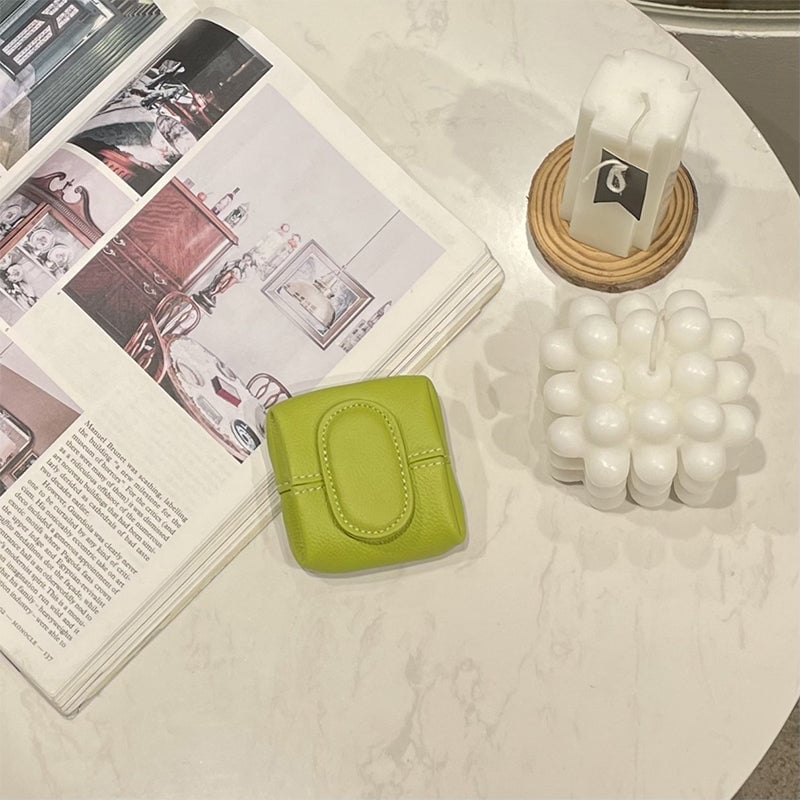 👛Cute Portable✨ Various Colours 🎨Solid Color Mini Coin Purse