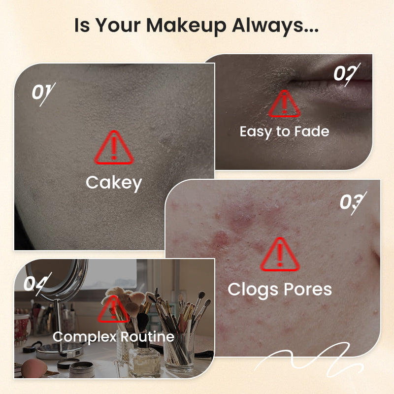 💖LAST DAY PROMOTION - 50%OFF 💖 50K+ SOLD! Almost Gone ✨Mask Fit AI Filter Cushion Foundation