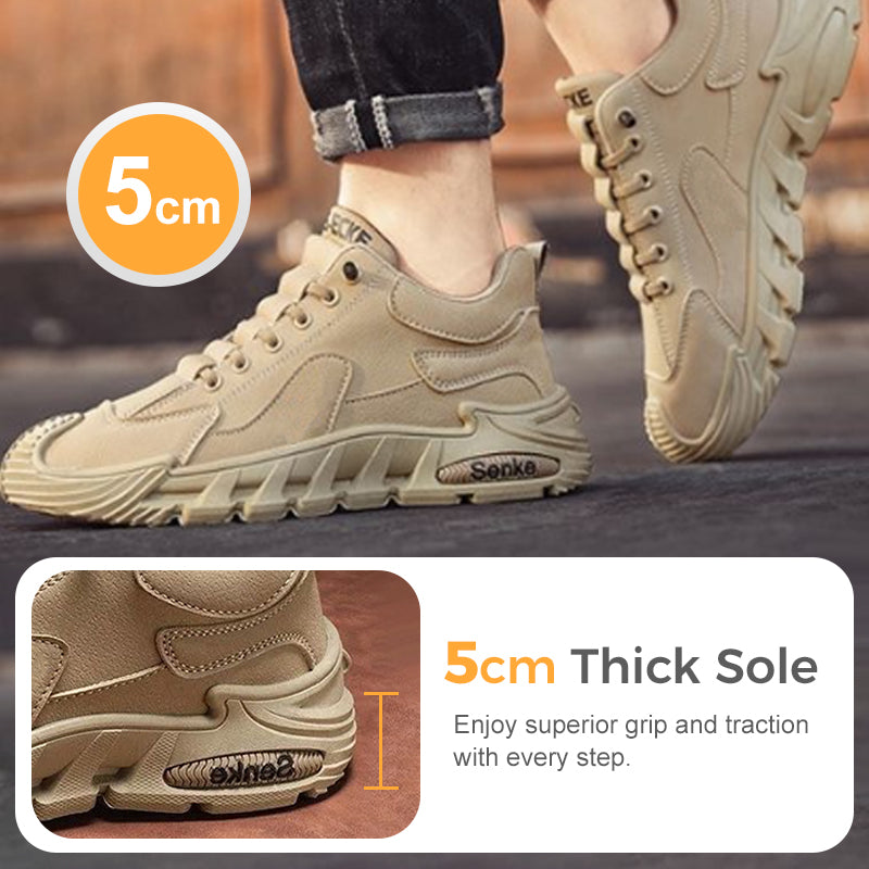 ☄️Spring Specials🎉Men's Thick Sole Non-Slip Casual Walking Shoes
