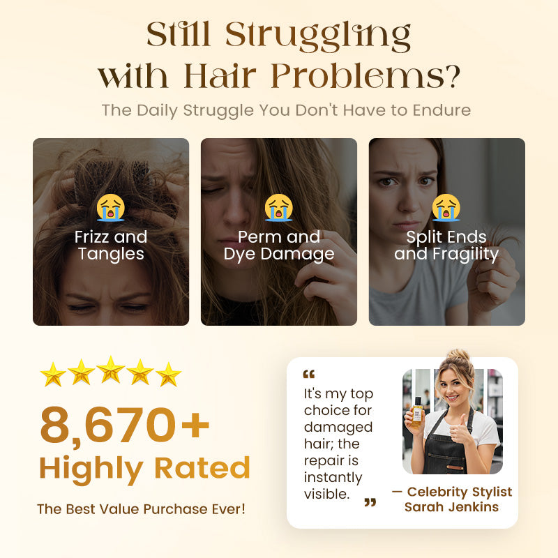 ✨Intensive Egg Protein Hair Repair Oil