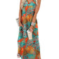 🎉Last Day Promotion 50% OFF💃2025 Summer Boho Print V Neck Maxi Dress with Pockets
