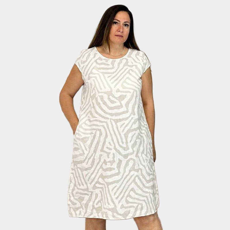 🌹Mother's Day Promotion 🎁✨2026 New Boho Vintage Casual T-Shirt Dress💃