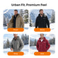🔥LAST DAY PROMOTION - 50%OFF🔥Upgraded Unisex Hooded Casual Graphene Insulated Jacket (with Internal Pockets)