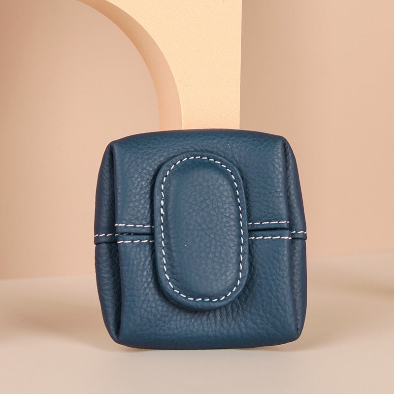 👛Cute Portable✨ Various Colours 🎨Solid Color Mini Coin Purse