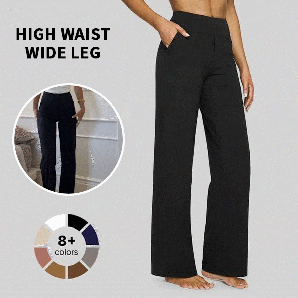 💖LAST DAY BIG SALE 50% OFF💷Loose High-Waist Business Casual Pants Yoga Pants
