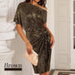 💃Hot Sales - 49% OFF🎉Sparkly One-Shoulder Ruched Dress✨