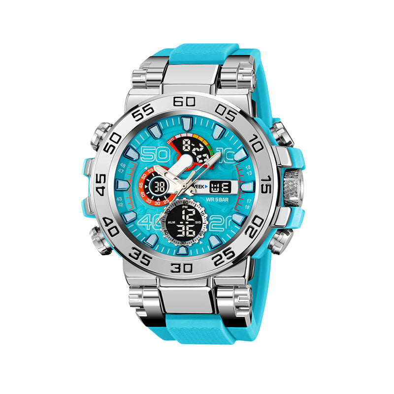 🎨Men's Colorful Punk Style Quartz Watch