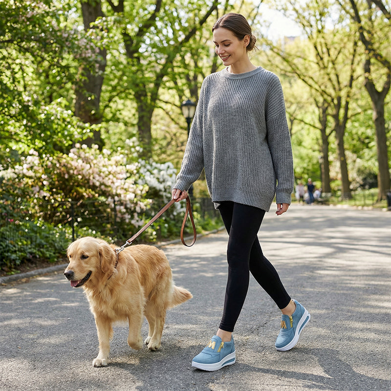 💥"Orthopedic shoes for women with natural design 🌿👣 – Help your feet breathe!"