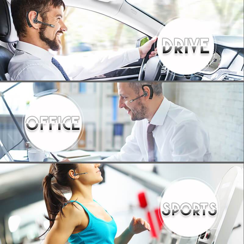 Stereo Wireless Business Bluetooth Headphones