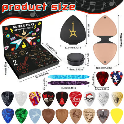 🎁Christmas Gift 49% OFF🎸Guitar Picks Advent Calendar 2025