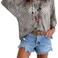 🥰Summer Sale-50% OFF💛Womens Bohemian-Inspired Beige Crochet Top With V-Neck