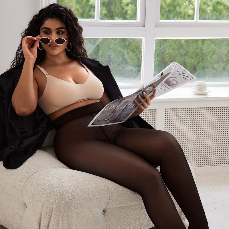 💥No price increase for adding velvet🔥Women’s Cozy Stretchy Thermal Lined Tights