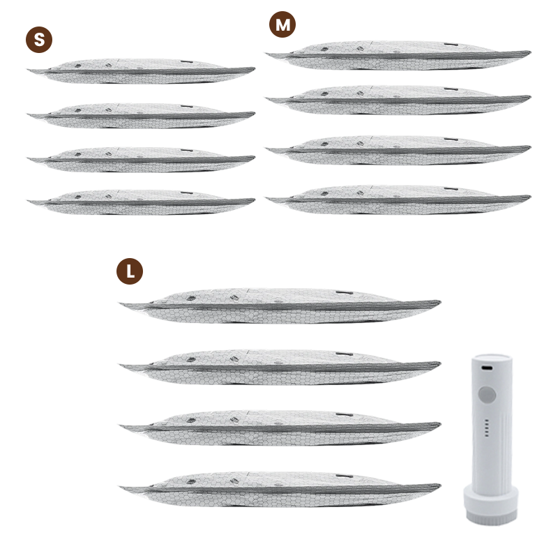 🏆⚡ 50K+ SOLD! Cordless Travel Vacuum Storage Compression Bag