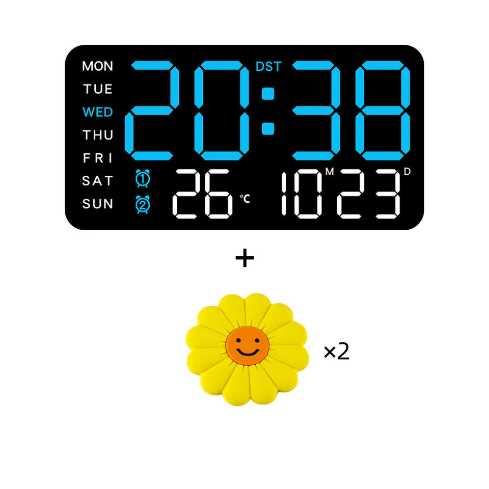 📢📢49% OFF !! ⏰Multifunctional decorative LED digital wall clock，The limitless digital clock for the modern UK home