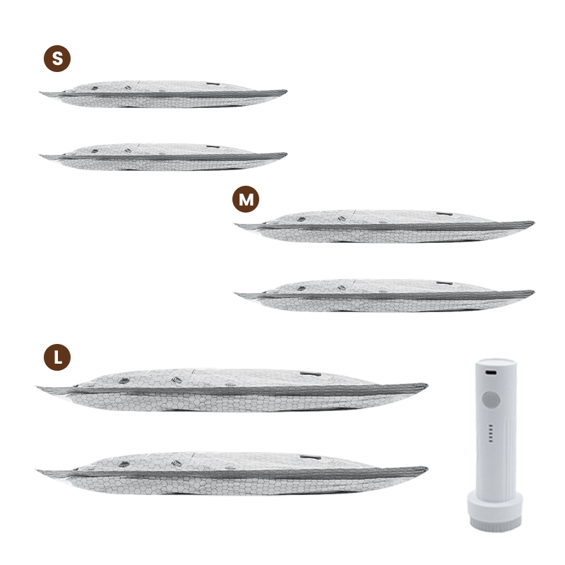 🏆⚡ 50K+ SOLD! Cordless Travel Vacuum Storage Compression Bag