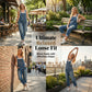 Women's Casual Baggy Denim Overalls with Pockets