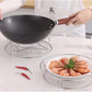 Round stainless steel steamer rack, suitable for cooking