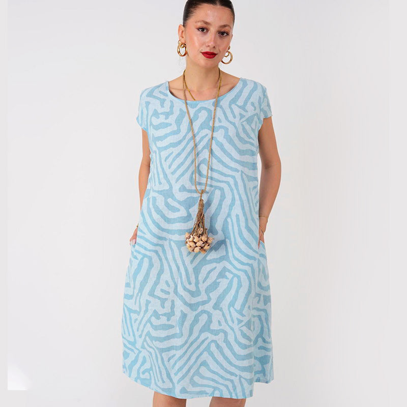 🌹Mother's Day Promotion 🎁✨2026 New Boho Vintage Casual T-Shirt Dress💃