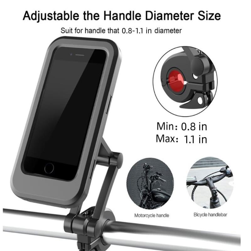 🔥Limited Time Special Sale 59% OFF💧Waterproof Bicycle & Motorcycle Phone Holder