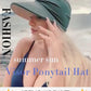 Summer Solid Color Sun Hat – Soft, Wide Brim & Elastic Fit