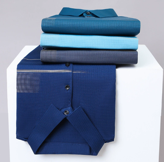 👔 Men's Handsome Polo Shirt-Buy 3 Get 1 Free👕Men's Loose Cool Breathable Lapel T-Shirt