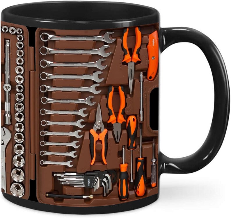 🔧⚡Mechanic Toolbox Mug🍵