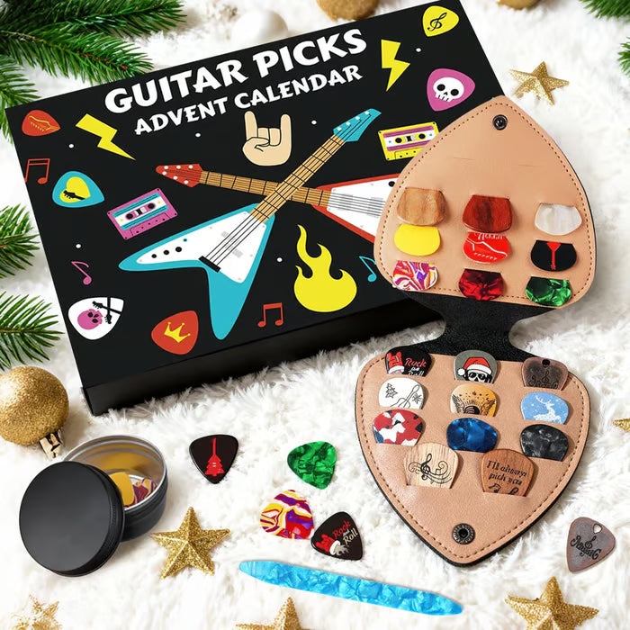 🎁Christmas Gift 49% OFF🎸Guitar Picks Advent Calendar 2025