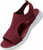 Breathable mesh platform sandals for women