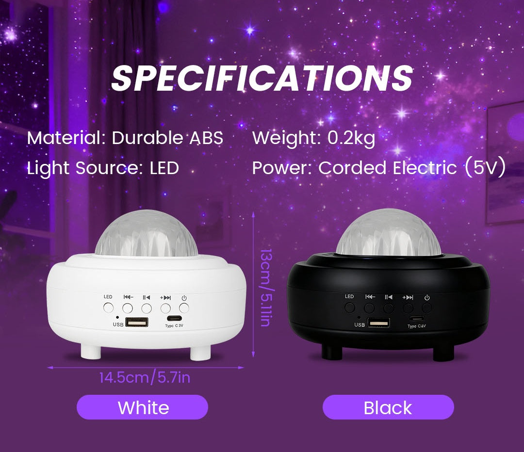 🌌Christmas Hot Sale 58% OFF! ✨ Northern Lights Aurora Projector – Enjoy the starry sky at home ✨
