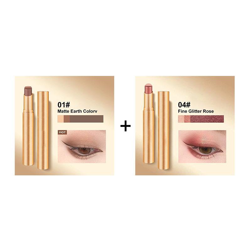 💖Limited BUY 1 GET 1 FREE💖3 Colors in 1 Eyeshadow Stick