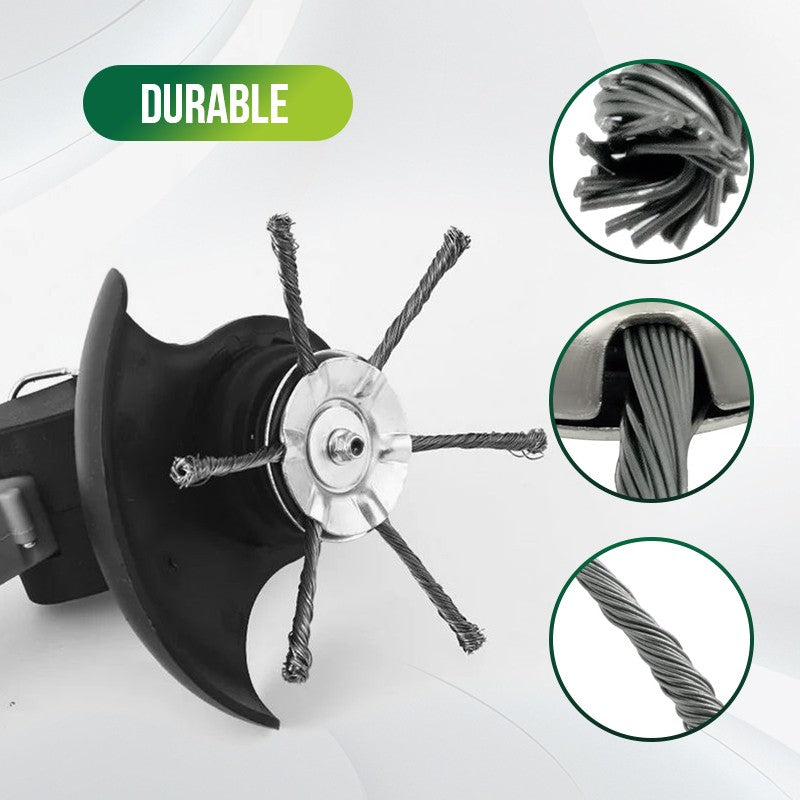 💥time-limited offer🔥Lawn trimmer head made from steel wire🌳🏡
