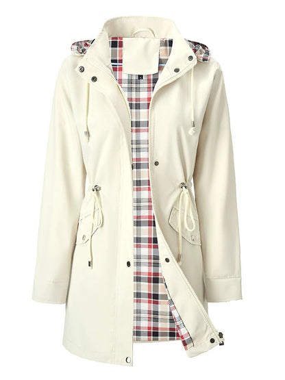 🍂Autumn Hot Sale 49%💗🧥Ultimate Plaid Waterproof Jacket for Women🍃