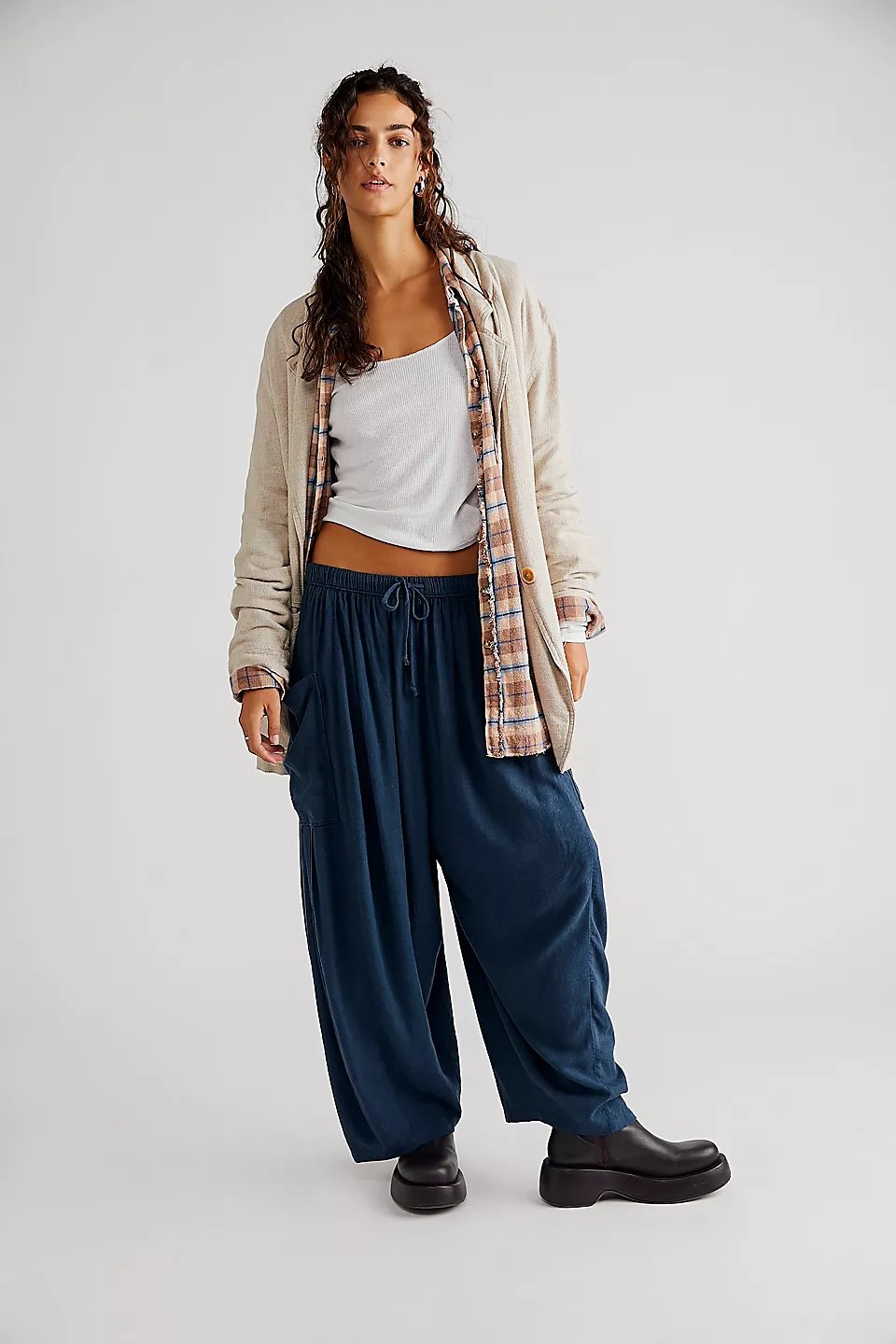 🔥LAST DAY SALE 49% OFF👖Women's Linen Casual Wide Leg Pants