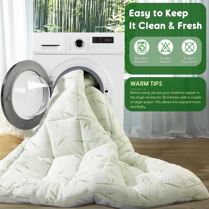 🔥Hot Promotion 50% OFF🔥Supportive & Warm Thick Bed Mattress Pad