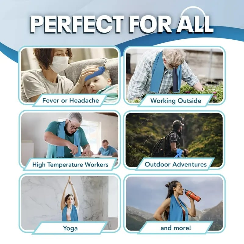 🎁Last Day Buy 1 Get 1 Free (Each only ￡3.99)🔥Absorbent Quick-Drying Gym Cooling Towels