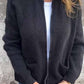 🔥HOT SALE - Round Neck Zipper Knitted Jacket