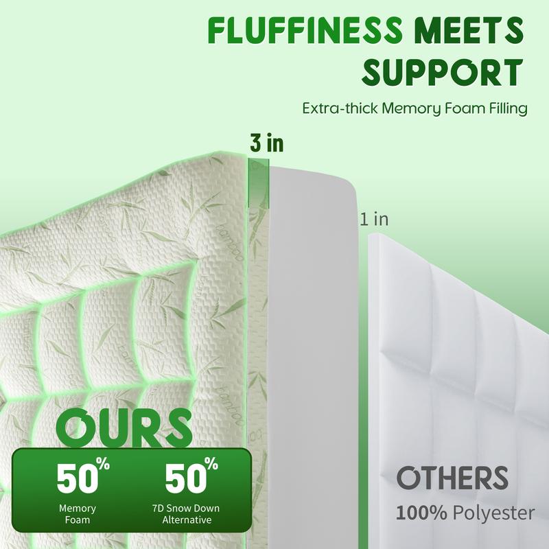 🔥Hot Promotion 50% OFF🔥Supportive & Warm Thick Bed Mattress Pad