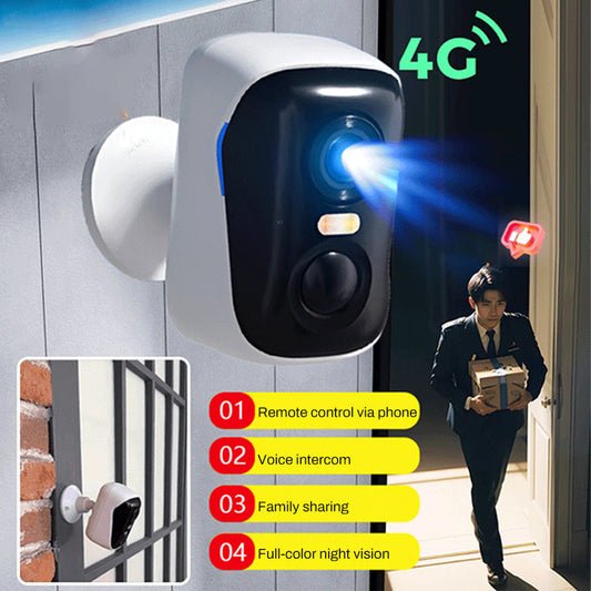✨🌞Wireless Night Vision Camera – Intelligent Security Around The Clock!|