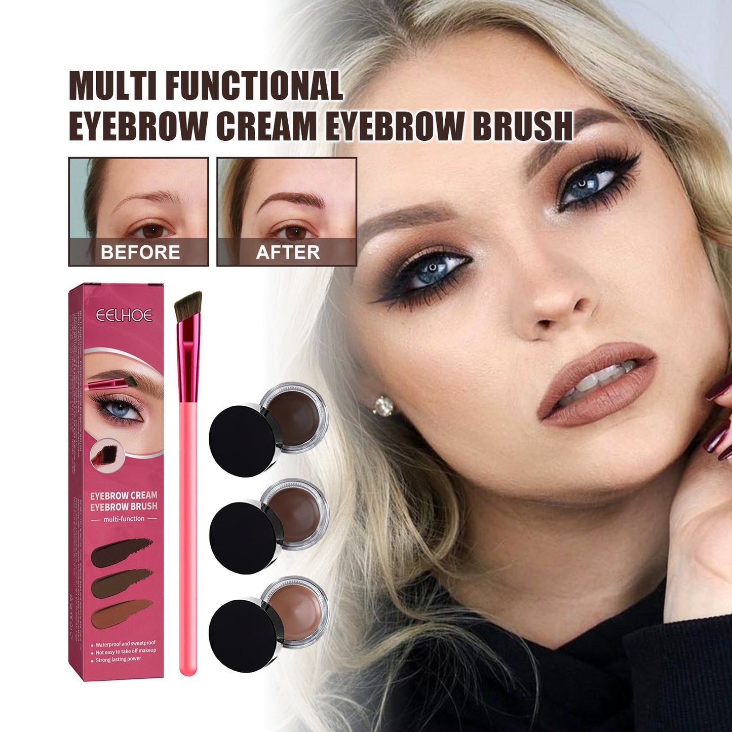 🎉SUMMER SALE - 49% OFF🎉Newest Magic Eyebrow Brush Set