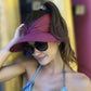Summer Solid Color Sun Hat – Soft, Wide Brim & Elastic Fit