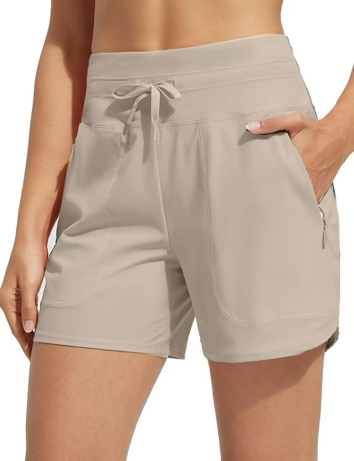 🌞Summer Hot Sale 49% OFF🩳Women's High-Waisted Quick-Dry Swim Shorts