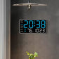 📢📢49% OFF !! ⏰Multifunctional decorative LED digital wall clock，The limitless digital clock for the modern UK home